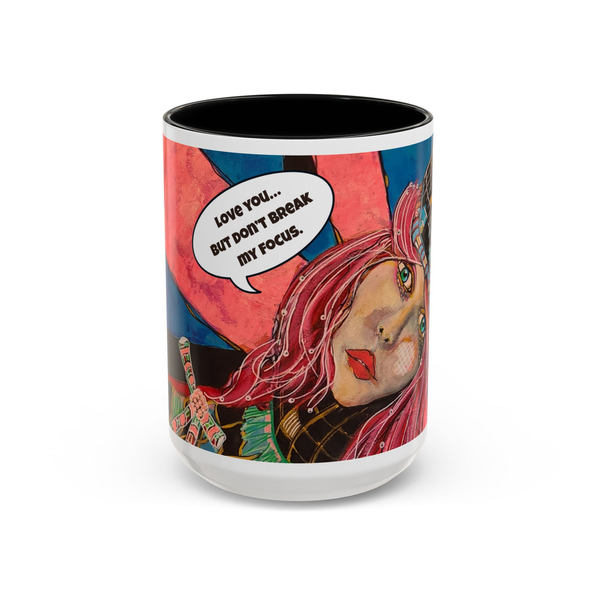 Large Coffee Mug | Her Perspective Still Moves