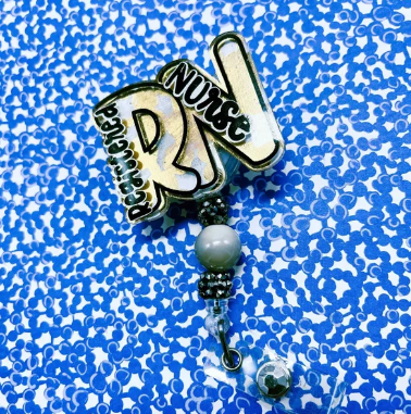 Registered Nurse Badge Reel