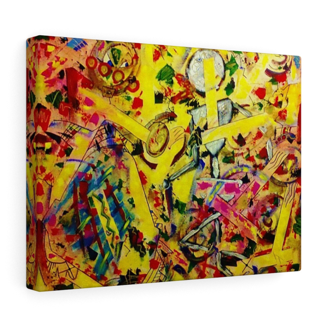 Crash Stretched canvas