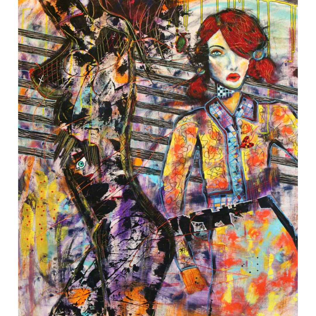 She Escapes Me | 34 x 38