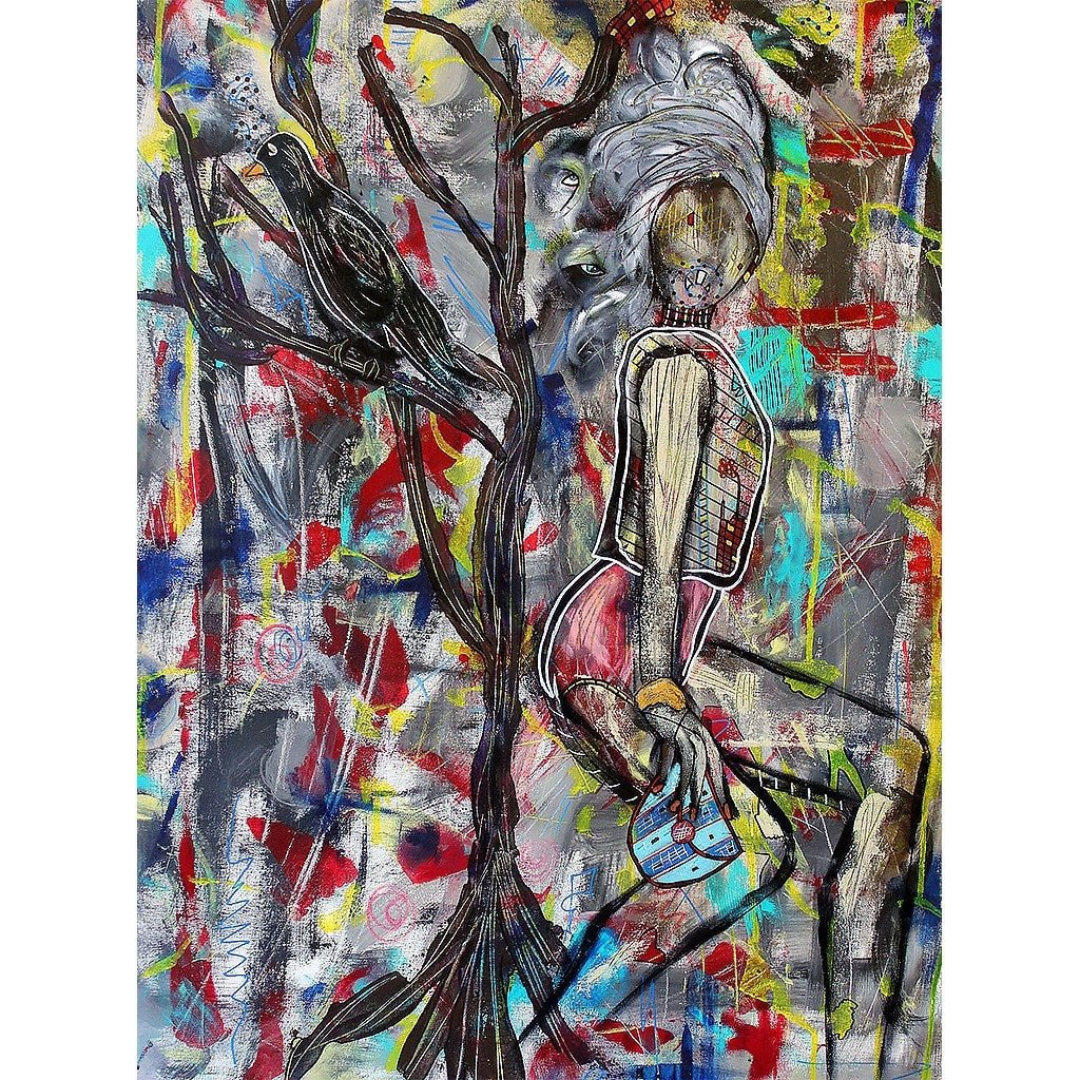 Singing in The Dead of Night | 25 x 32