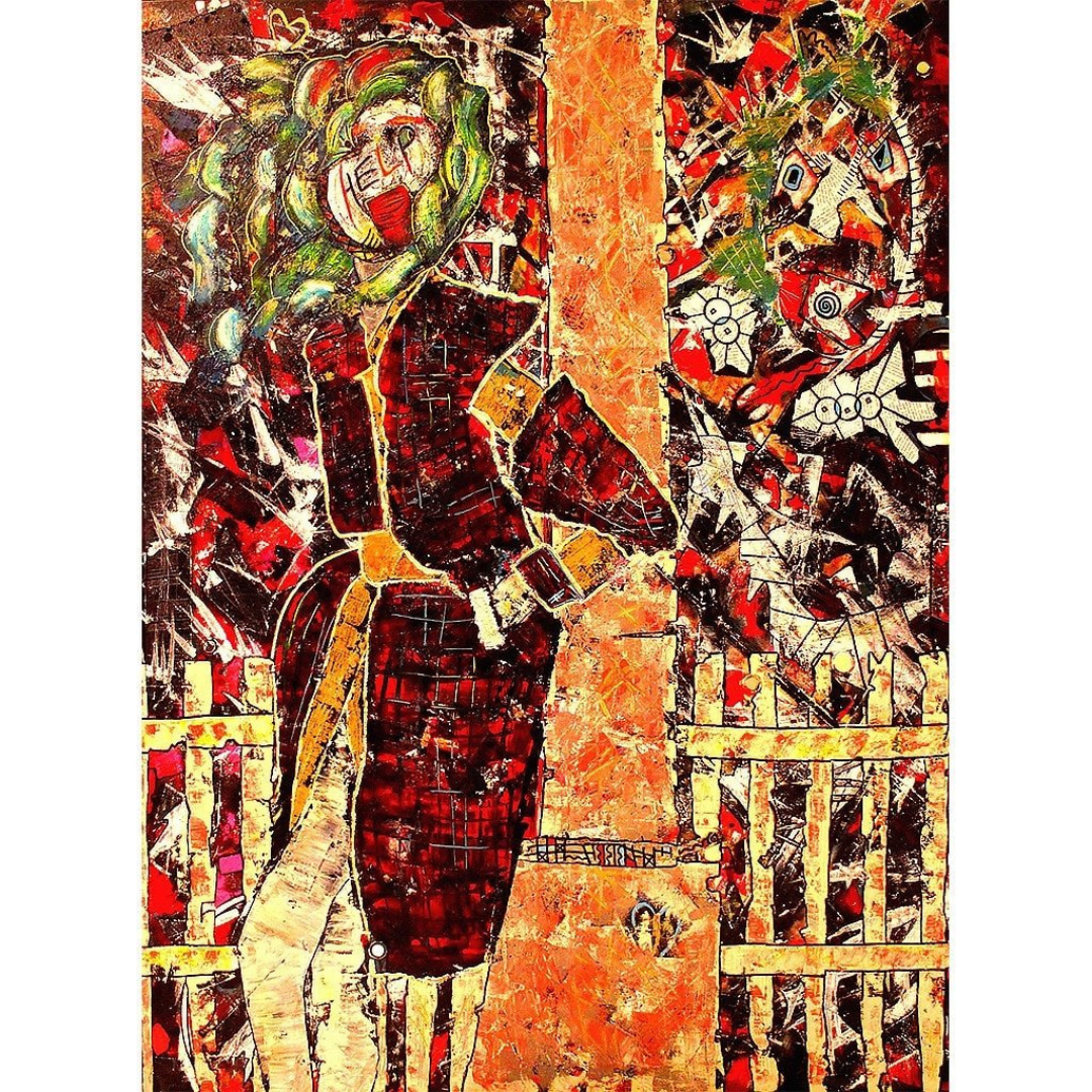 Deconstruction of a Southern Girl (The Haunting) | 36 x 48