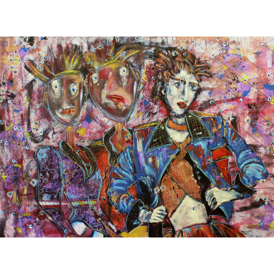 Their Whispers Never Stop | 54 x 40