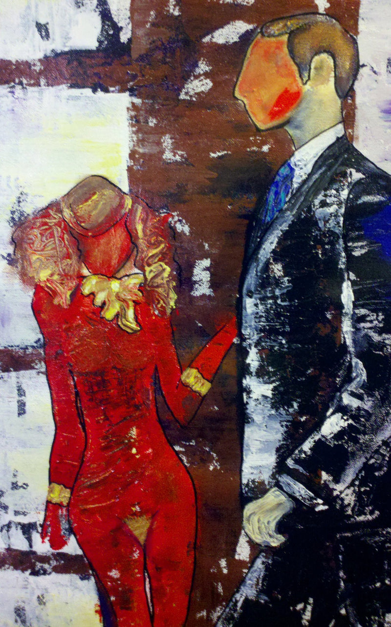 Detail of I'm Over Here by Penelope Przekop