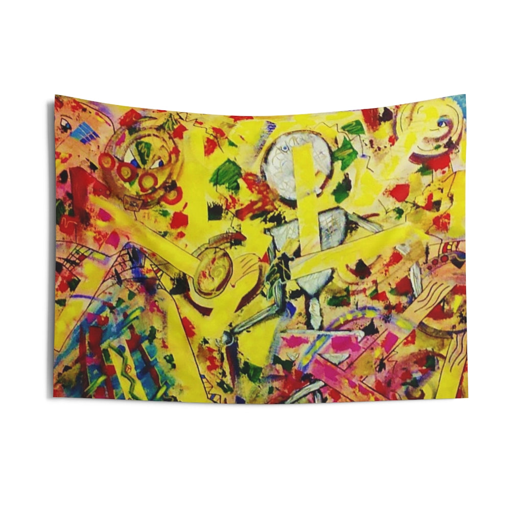 Crash Indoor Wall Tapestries