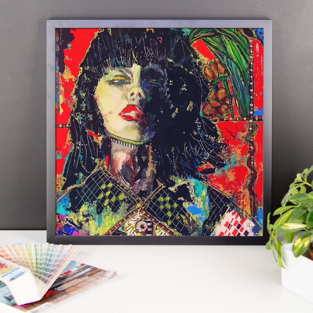 I See You Looking | Framed Poster - Przekop Design Co.