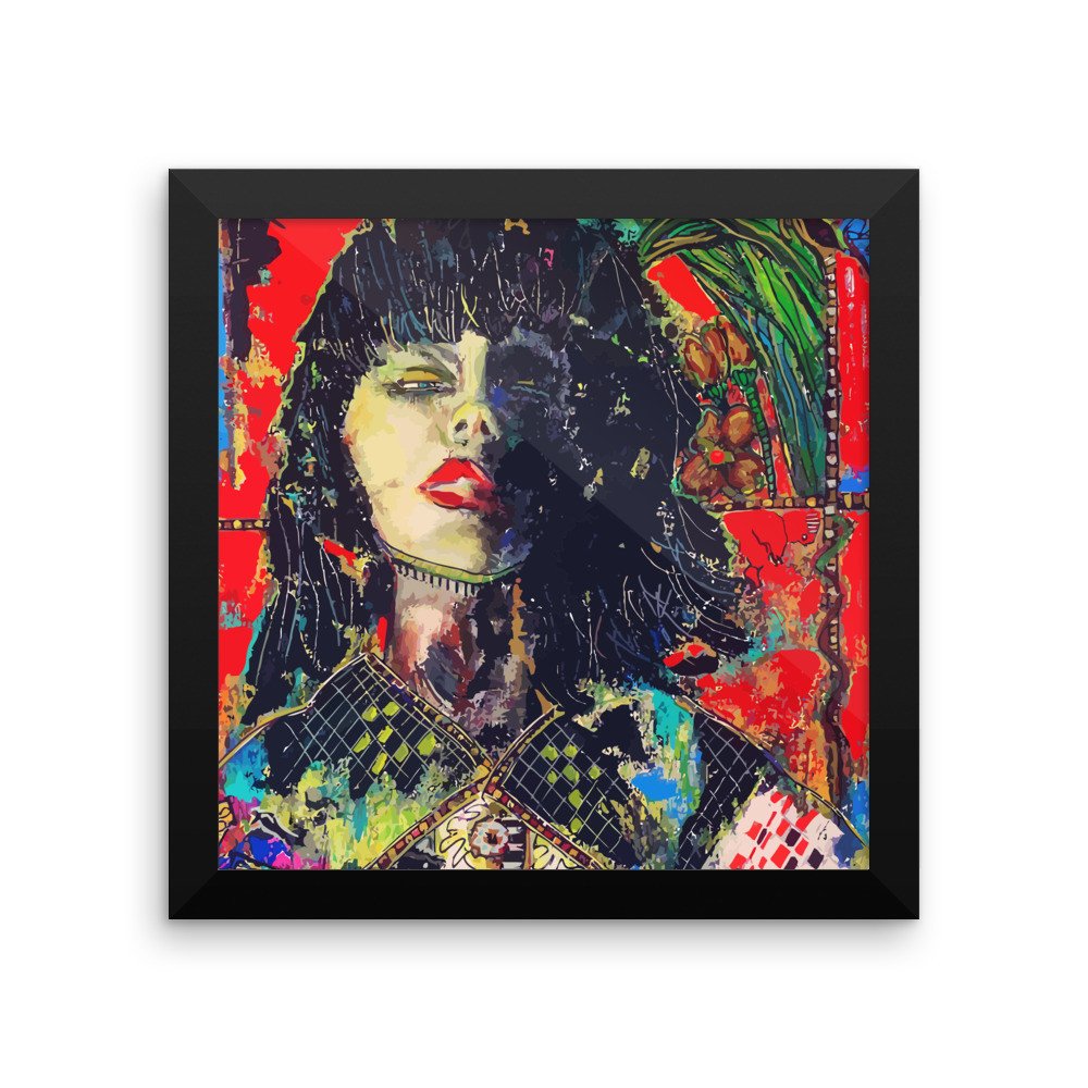 I See You Looking | Framed Poster - Przekop Design Co.