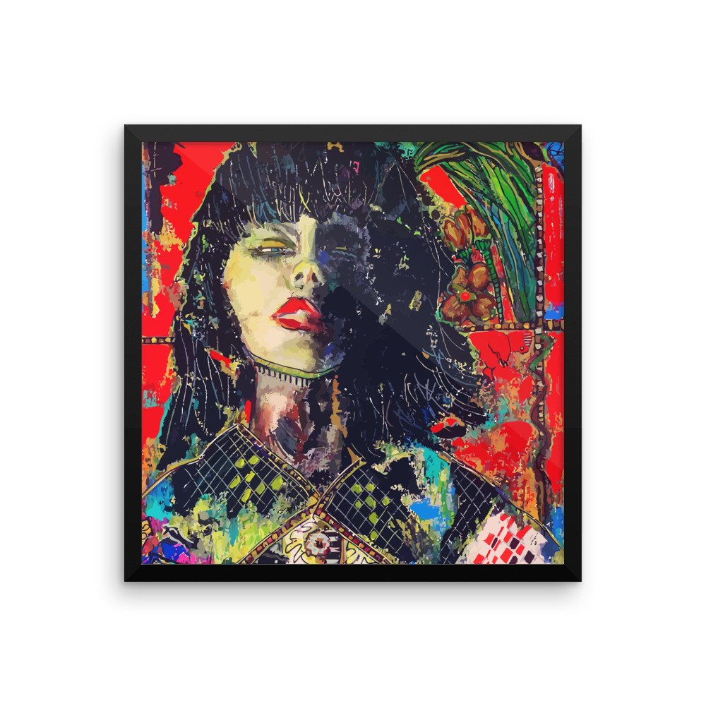 I See You Looking | Framed Poster - Przekop Design Co.